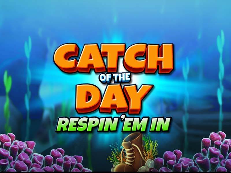 Banner do jogo Catch of the Day Respin Em In em promoção no F12bet