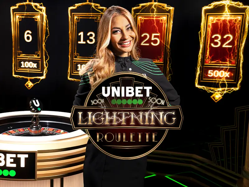 Unibet Lightning Roulette - Roleta ao Vivo no f12bet
